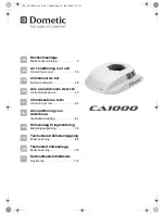 Dometic CA1000 Operating Manual preview