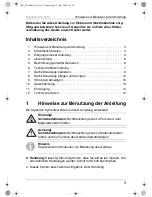 Preview for 3 page of Dometic CA1000 Operating Manual