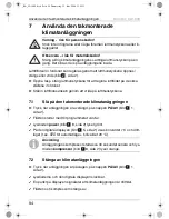 Preview for 94 page of Dometic CA1000 Operating Manual