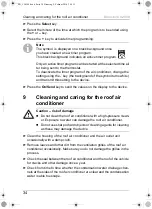 Preview for 34 page of Dometic CA2500 Instruction Manual