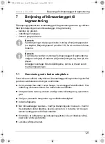 Preview for 121 page of Dometic CA2500 Instruction Manual