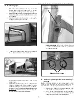 Preview for 6 page of Dometic Cabana Lightweight RV Dome Awning Installation And Operation Instructions Manual