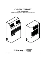 Предварительный просмотр 1 страницы Dometic CABIN COMFORT Installation, Operation & Maintenance Manual