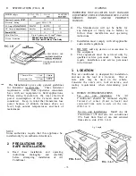 Предварительный просмотр 3 страницы Dometic CAL136.003 Installation & Operating Instructions Manual