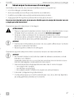 Preview for 47 page of Dometic CAM 29S Installation And Operating Manual