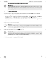 Preview for 57 page of Dometic CAM 29S Installation And Operating Manual