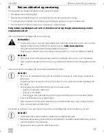 Preview for 79 page of Dometic CAM 29S Installation And Operating Manual