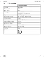 Preview for 125 page of Dometic CAM 29S Installation And Operating Manual