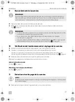 Preview for 37 page of Dometic CAM 301X Installation And Operating Manual