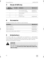 Preview for 12 page of Dometic CAM55 Installation & Operating Manual