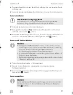 Preview for 31 page of Dometic CAM55 Installation & Operating Manual