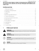 Предварительный просмотр 21 страницы Dometic CAM80CM Installation And Operating Manual