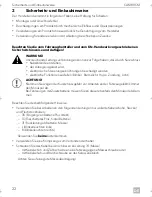 Предварительный просмотр 22 страницы Dometic CAM80CM Installation And Operating Manual