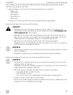 Предварительный просмотр 23 страницы Dometic CAM80CM Installation And Operating Manual