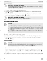 Предварительный просмотр 30 страницы Dometic CAM80CM Installation And Operating Manual