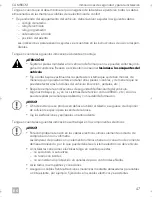 Предварительный просмотр 47 страницы Dometic CAM80CM Installation And Operating Manual