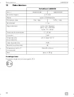 Предварительный просмотр 56 страницы Dometic CAM80CM Installation And Operating Manual