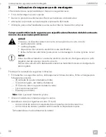 Предварительный просмотр 58 страницы Dometic CAM80CM Installation And Operating Manual