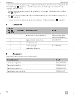 Предварительный просмотр 72 страницы Dometic CAM80CM Installation And Operating Manual