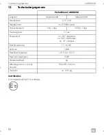 Предварительный просмотр 92 страницы Dometic CAM80CM Installation And Operating Manual