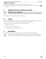 Предварительный просмотр 102 страницы Dometic CAM80CM Installation And Operating Manual