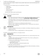 Предварительный просмотр 128 страницы Dometic CAM80CM Installation And Operating Manual