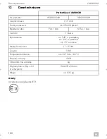 Предварительный просмотр 160 страницы Dometic CAM80CM Installation And Operating Manual