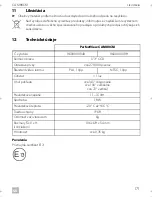 Предварительный просмотр 171 страницы Dometic CAM80CM Installation And Operating Manual