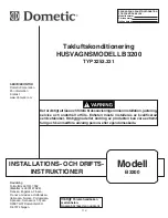 Preview for 111 page of Dometic CARAVAN B3200 (Danish) User Manual