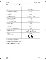 Предварительный просмотр 195 страницы Dometic CARAVAN B3200 Operating Manual