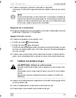 Preview for 71 page of Dometic CC09 Operating Manual