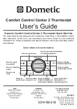 Dometic CCC 2 User Manual предпросмотр