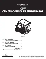 Предварительный просмотр 1 страницы Dometic CCF-T Installation And Operation Manual