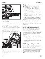 Предварительный просмотр 12 страницы Dometic CCF-T Installation And Operation Manual