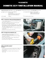 Dometic CCF-T Installation Manual preview