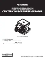 Dometic CCF-T Operating Manual preview