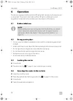 Preview for 12 page of Dometic CDF-11 Operating Manual