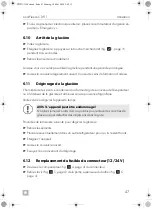 Preview for 47 page of Dometic CDF-11 Operating Manual