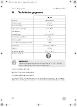 Предварительный просмотр 114 страницы Dometic CDF-11 Operating Manual