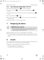 Предварительный просмотр 140 страницы Dometic CDF-11 Operating Manual