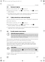 Preview for 227 page of Dometic CDF-11 Operating Manual