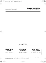 Preview for 248 page of Dometic CDF-11 Operating Manual