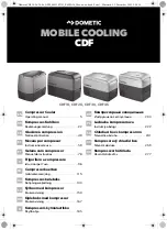 Dometic CDF 26 Operating Manual preview