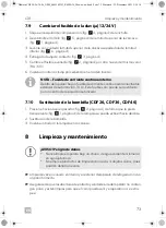 Preview for 73 page of Dometic CDF 26 Operating Manual