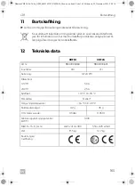 Preview for 165 page of Dometic CDF 26 Operating Manual