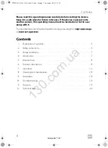 Preview for 5 page of Dometic CDF 36 Operating Manual