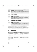 Preview for 139 page of Dometic CDF2 Operating Manual