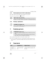 Preview for 167 page of Dometic CDF2 Operating Manual