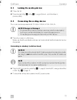 Предварительный просмотр 11 страницы Dometic CF 11 Operating Manual