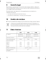 Предварительный просмотр 70 страницы Dometic CF 11 Operating Manual